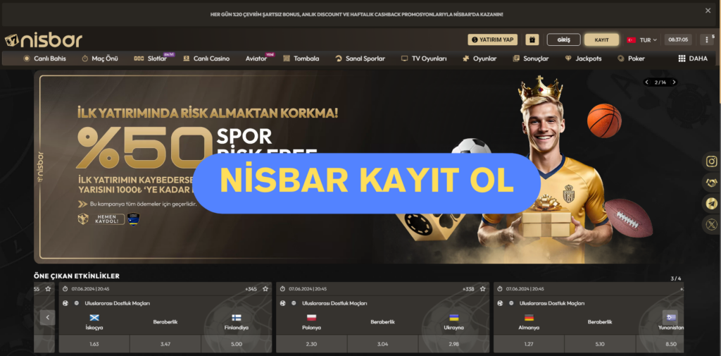 Nisbar Kayıt Ol