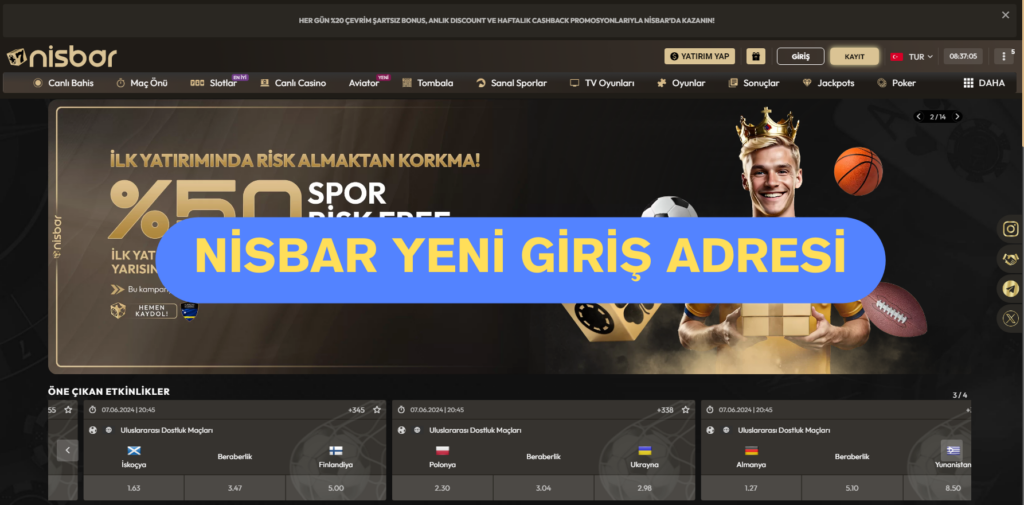 Nisbar Yeni Giriş Adresi