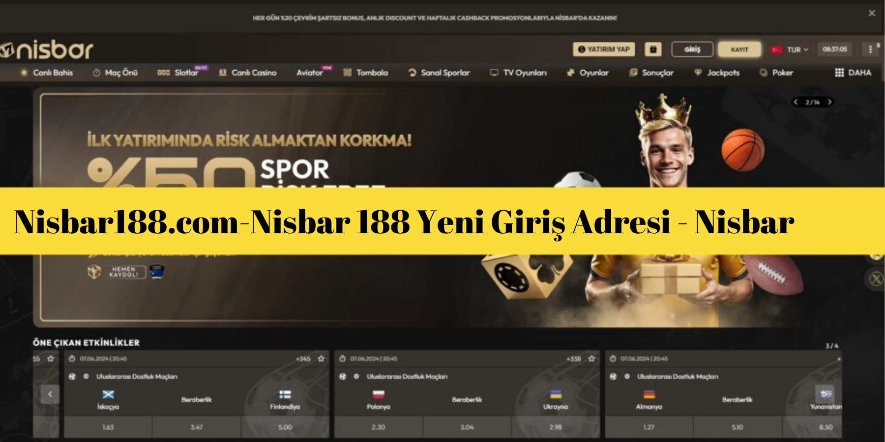 Nisbar188.com – Nisbar 188 Yeni Giriş Adresi – Nisbar