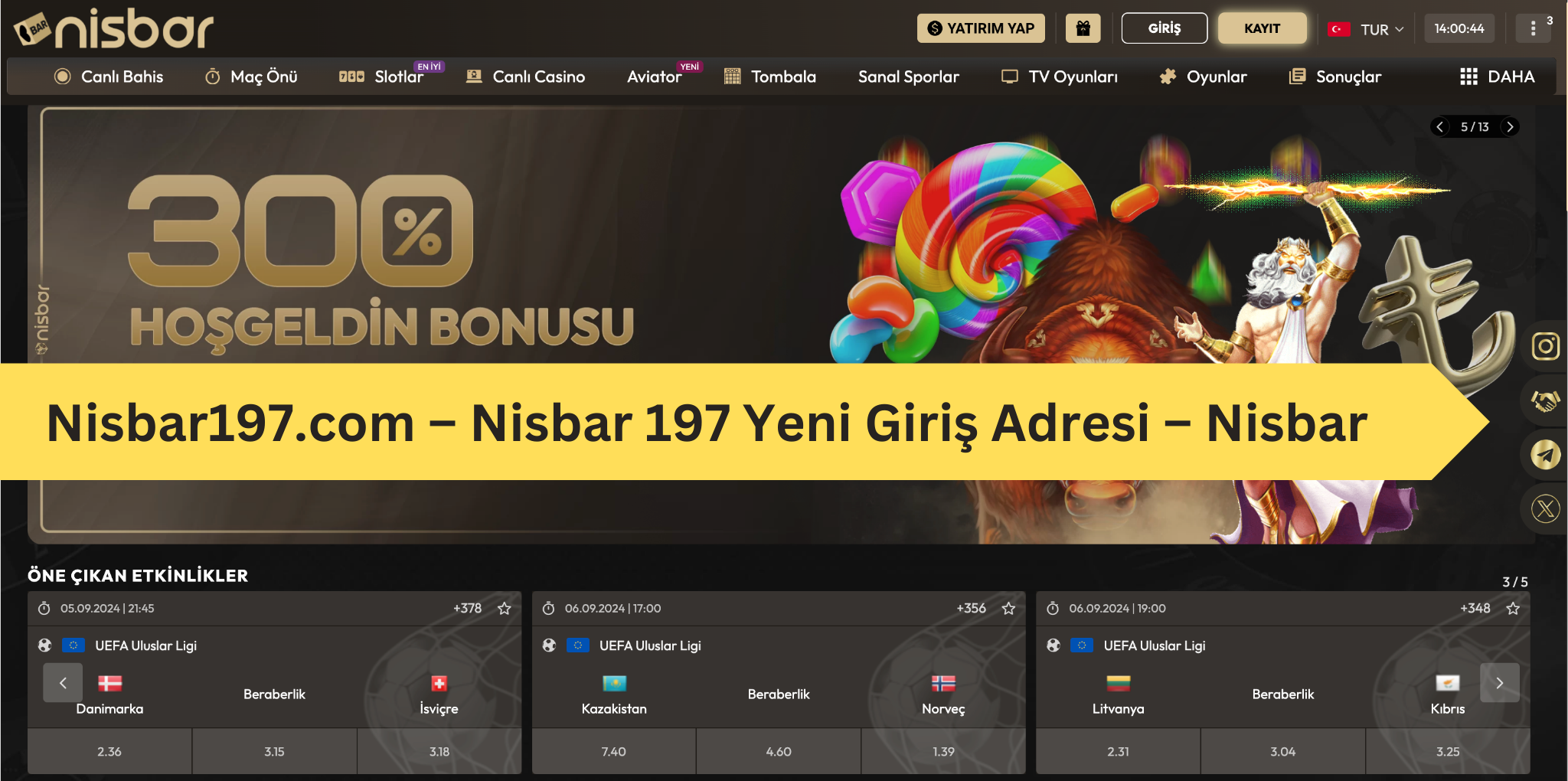 Nisbar197.com – Nisbar 197 Yeni Giriş Adresi – Nisbar