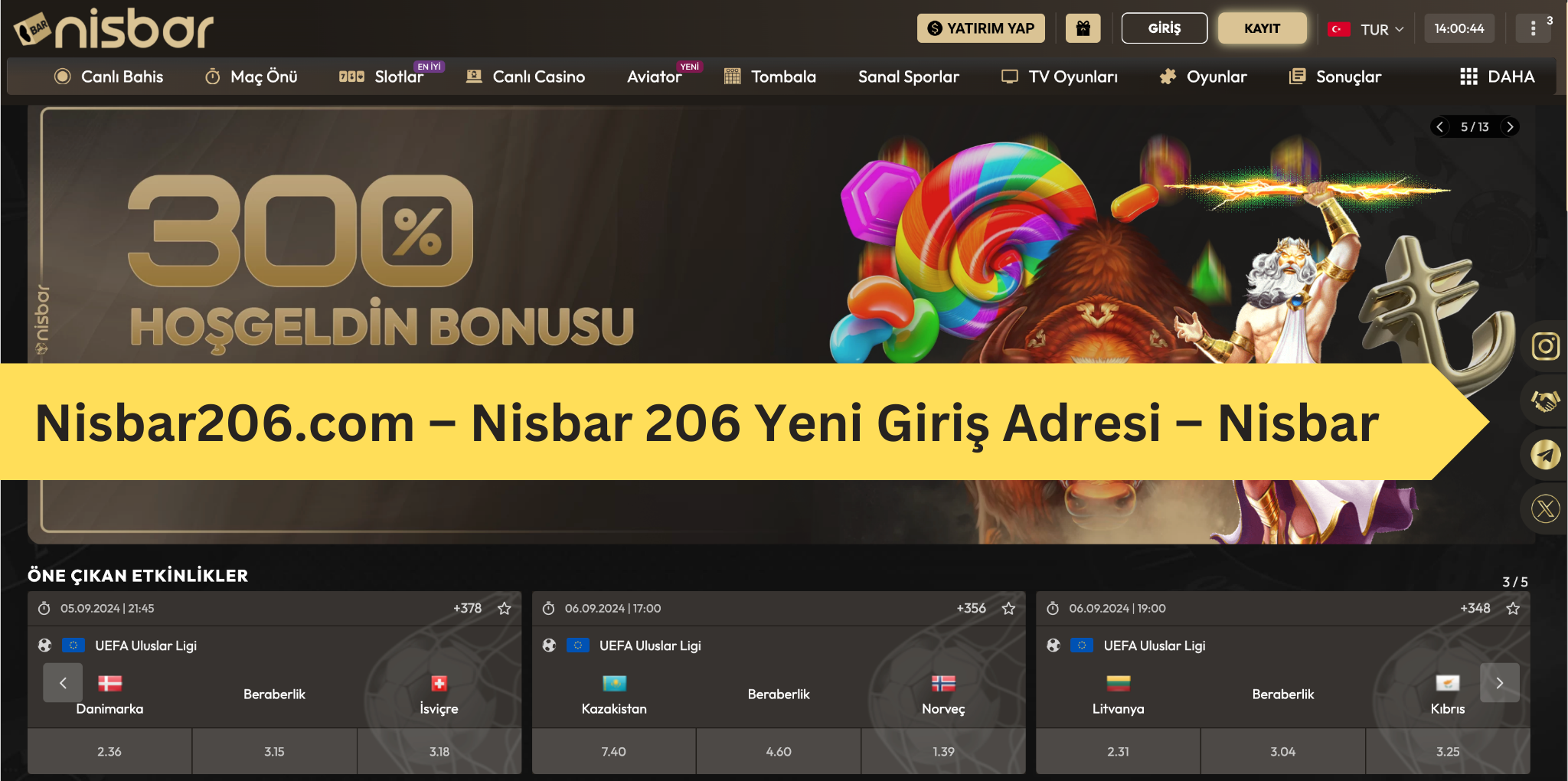 Nisbar206.com – Nisbar 206 Yeni Giriş Adresi – Nisbar